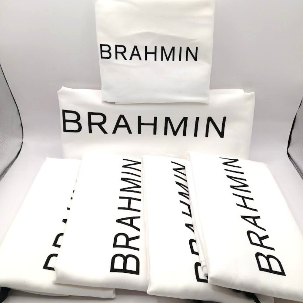 Set of 6 Brahmin Dust Bags NEW